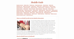 Desktop Screenshot of modelle-liesemarie.info